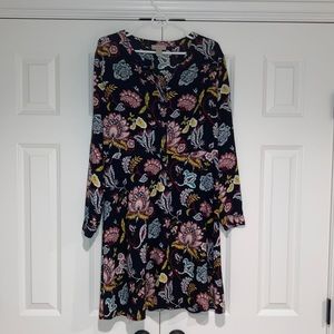 Fall Long sleeve, Black Loft dress